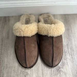 Brown UGG Slippers (size 8)